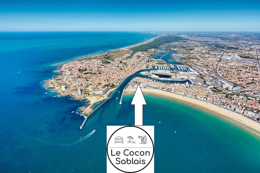Tiny Studio Terrasse, Hypercentre La Plage A 2 Pas ! Les Sables-d'Olonne Exterior photo